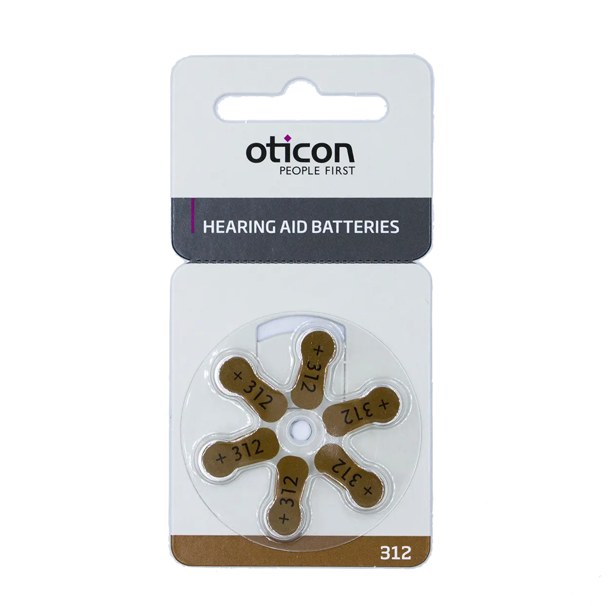 Батарейка Oticon 312