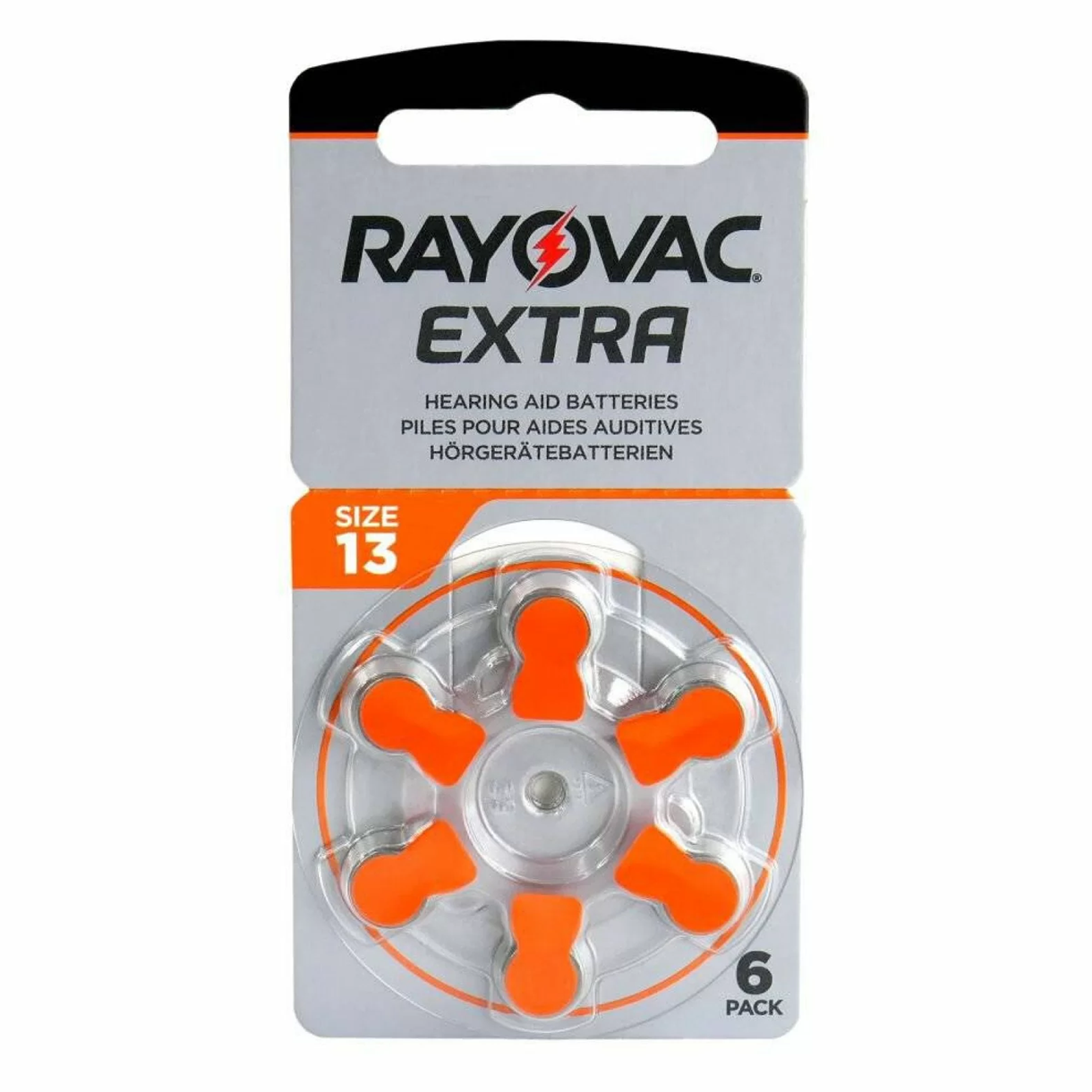 Батарейка Rayovac Extra 13